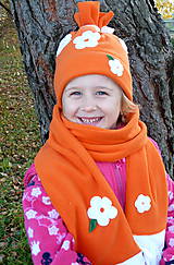 Detské čiapky - Rozkvitnutý pomaranč - 6022675_