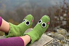 Ponožky, pančuchy, obuv - žabky ponožky - 6028806_