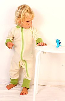 Detské oblečenie - Rastúci overal - merino vlna (veľ. 62-80/86 cm (3-12/18 m) – 19 farieb) - 6037006_