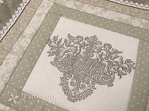 Obliečka na vankúš Vintage, Anjelici