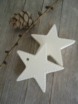 Dekorácie - Hviezda vianočná - Étoiles de sucre - 6042742_