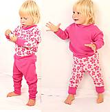 Detské oblečenie - Dvojité "rastúce" nohavice, veľ. 75 - 92 cm (9-24 m) – MERINOVLNA - 19 Farieb - 6043907_