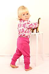 Detské oblečenie - Dvojité "rastúce" nohavice, veľ. 62-80/86 cm (3 - 12/18 mesiacov) – MERINOVLNA - 19 Farieb - 6043980_