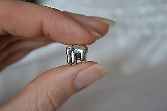 Korálky - Pandorková korálka slon, 0.15€/ks - 6042760_