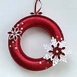Dekorácie - Vianočný veniec na dvere rôzne farby - 6051538_