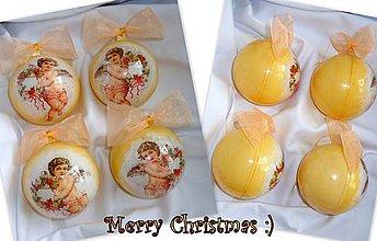 Dekorácie - Vianočné ozdoby vanilkové s marhulkovou :) - 6056935_