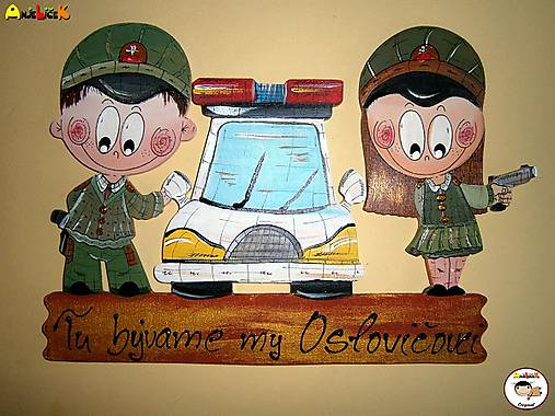Menovka - policajt a policajtka
