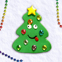 Magnetky - Vianočný stromček s osobnosťou (5 - bláznivý) - 6101257_