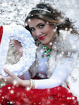 Dekorácie - vianočný veniec - SANTA veľký - 6101865_