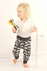 Detské oblečenie - "Rastúce" nohavice, veľ. 62-80/86cm (3-12/18m) – MERINOVLNA - 19 Farieb - 6102323_