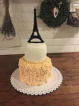 Eiffelova veža-zápich do torty