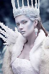 Náušnice - Ľadovej kráľovnej...náušnice - 6113294_