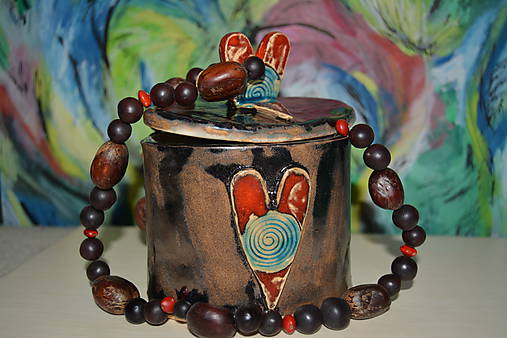 Nádoby - keramicka dóza - 6120593_