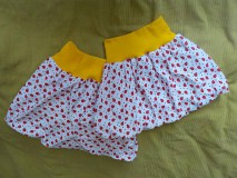 Detské oblečenie - Balónová sukňa s lienkami - 6121881_