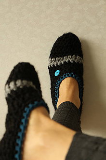 Ponožky, pančuchy, obuv - ...niečo na doma pre NEHO :) - 6125576_