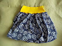 Detské oblečenie - Balónová sukienka - sivý peniažtek - 6131096_