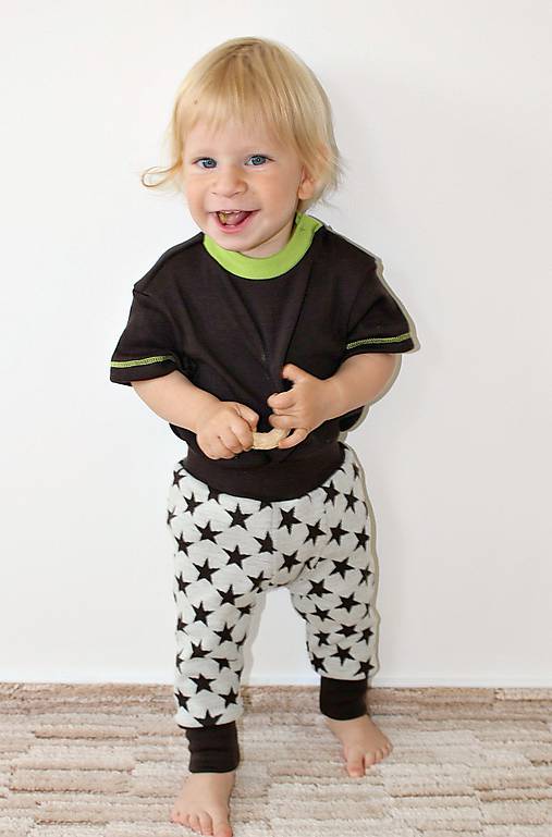 Detské oblečenie - "Rastúce" nohavice, veľ. 93-104cm (2 - 4 roky) – MERINOVLNA - 19 Farieb - 6132984_