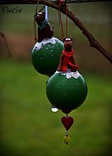 Dekorácie - Vianočná guľa Aierdale teriér - závesná dekorácia - 6151740_