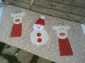 Detský textil - vianočná zástena - 6151694_