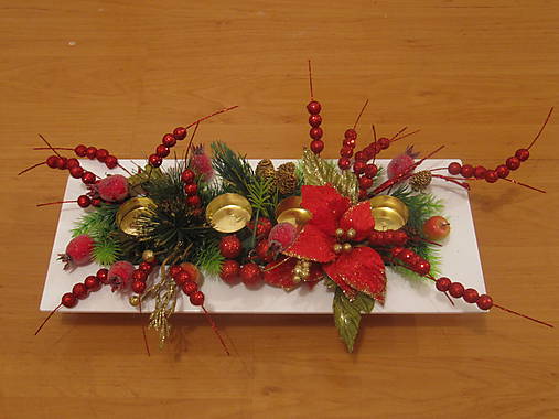  - Vianočná ozdoba na stôl - 6161221_