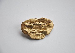 Brošne - hrudka zlata - 6171554_