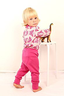 Detské oblečenie - Tričko "rastúce" jednoduché - MERINOVLNA výber farieb - 6173154_