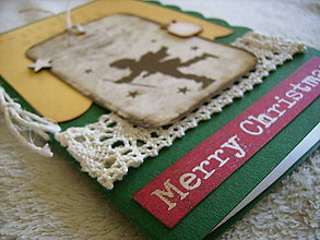Papiernictvo - vianočná pohľadnica babičke1 - 6172066_