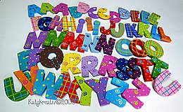 Hračky - ....kompletna abeceda...s magnetom - 6179356_