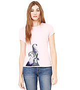 Topy, tričká, tielka - zľava 30% - dámske tričko "Pinkie" - 6180072_