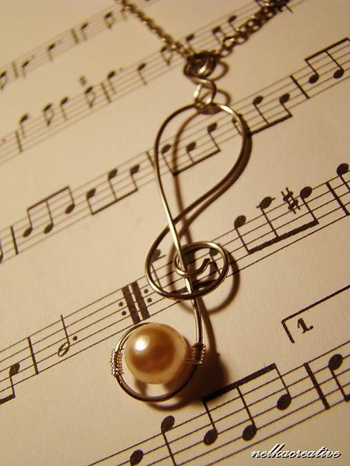 Náhrdelníky - V rytme swingu...prívesok /bez retiazky/ - 6185942_