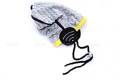 Detské čiapky - Wifi čiapka -silver zimná - 6188116_
