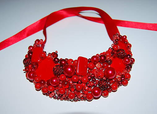 Náhrdelníky - Red - 6192347_