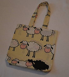 Nákupné tašky - taška Black sheep - 6202464_