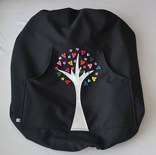 Detský textil - čierna SOFTSHELLová ochranná kapsa 5v1. - 6203910_