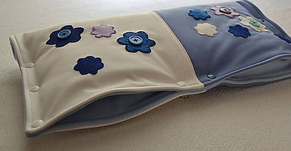 Detský textil - obojstranný softshellový rukávnik na kočík 2v1 - 6205316_