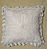 Úžitkový textil - vankúšik biely sen - 6211973_