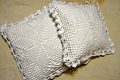 Úžitkový textil - vankúšik biely sen - 6211974_