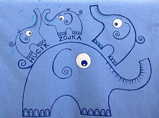 Maľované pánske tričko pre starostlivého ocka (s menami)