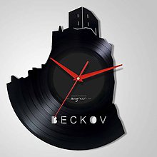 Hodiny - Beckov Castle - vinyl clocks LP - 6217945_