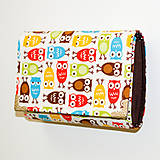 Peňaženky - peněženka Mini Owl 13cm - 6222463_