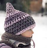 Detské čiapky - Skřítek ze Sněhové pláně - 6235034_