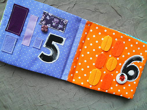 Hračky - FARBY, TVARY, POČTY quiet book 3 v 1 / NA OBJEDNÁVKU / - 6241052_