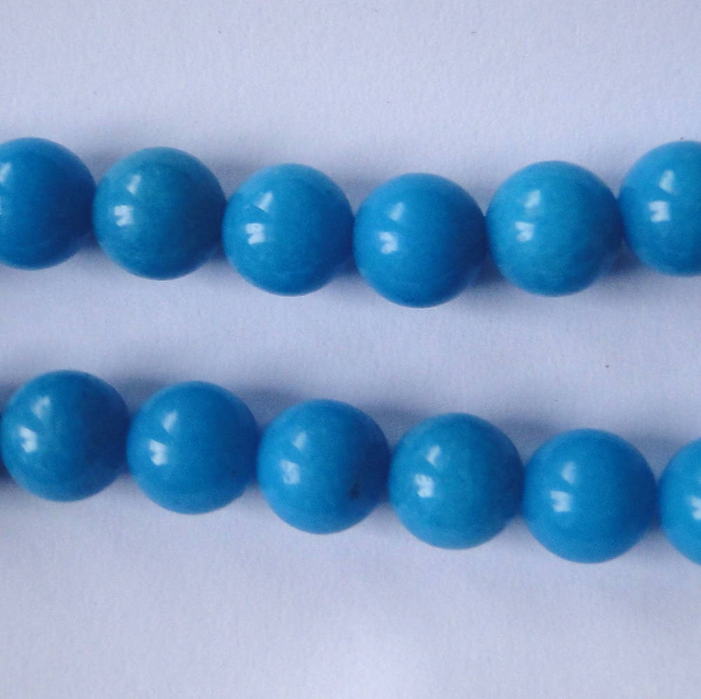 Jadeit 8mm-1ks (modrá)