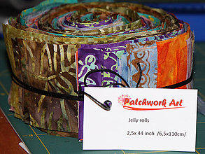 Textil - Balíček látok - jelly rolls LB0162 - 6247835_