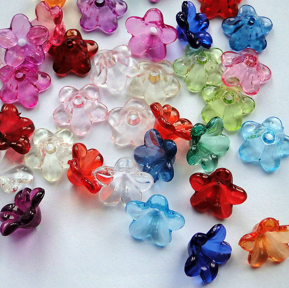 Zvonček plast 12mm-MIX