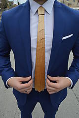 Pánske doplnky - Drevená kravata   Drewomil - 6276812_