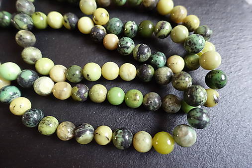 Minerály - Jadeit austrálsky 10mm - 6279329_
