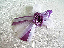 Svadobné pierka - svadobné pierka fialové - 6285176_