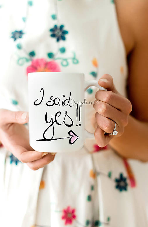  - I SAID YES! mug - 6291856_