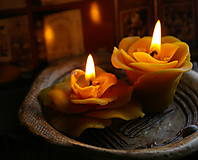 Sviečky - Kvety - 6290567_